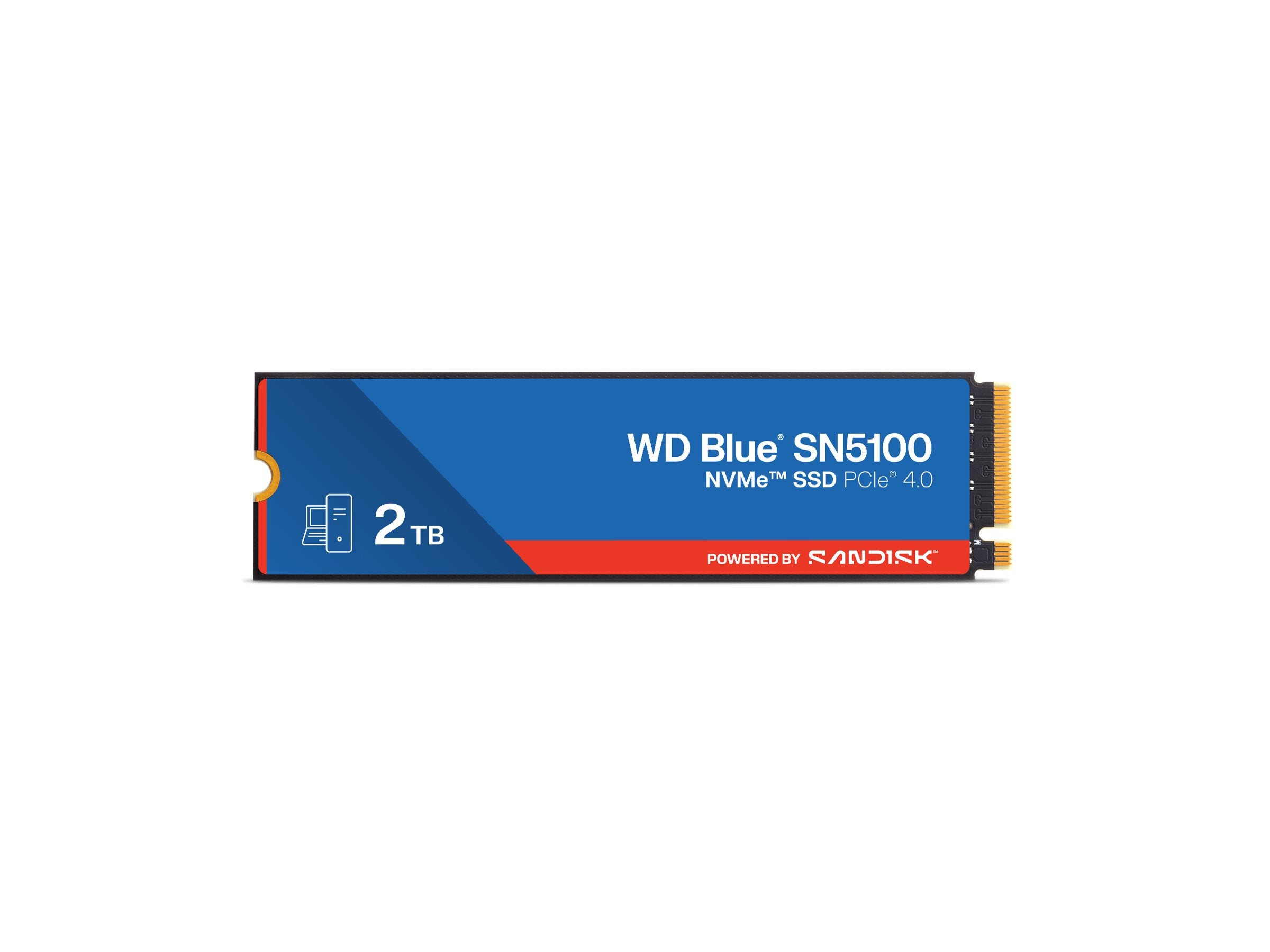 WD Disque SSD Blue SN5100 NVMe 2To POWERED BY SANDISK