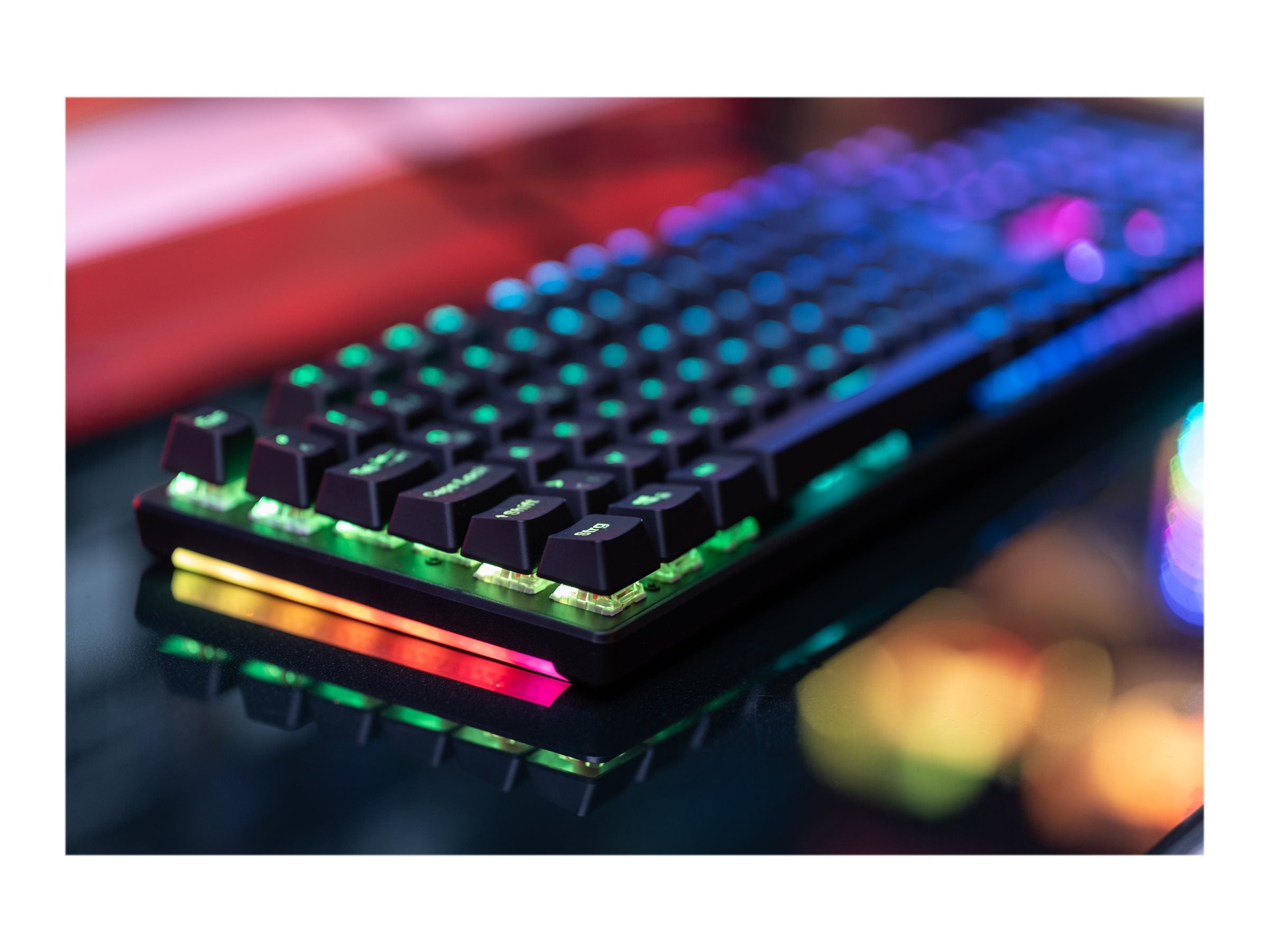 VERBATIM SUREFIRE KINGPIN M2 MECHANICAL MULTIMEDIA RGB GAMING KEYBOARD AZERTY FRENCH WCF (P)