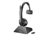 HP Poly Savi 8210 Monaural DECT 1880-1900 MHz Top +Charging Cradle EMEA