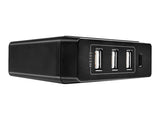 LINDY 4 Port USB Type C & A Smart Charger with Power Delivery 72W