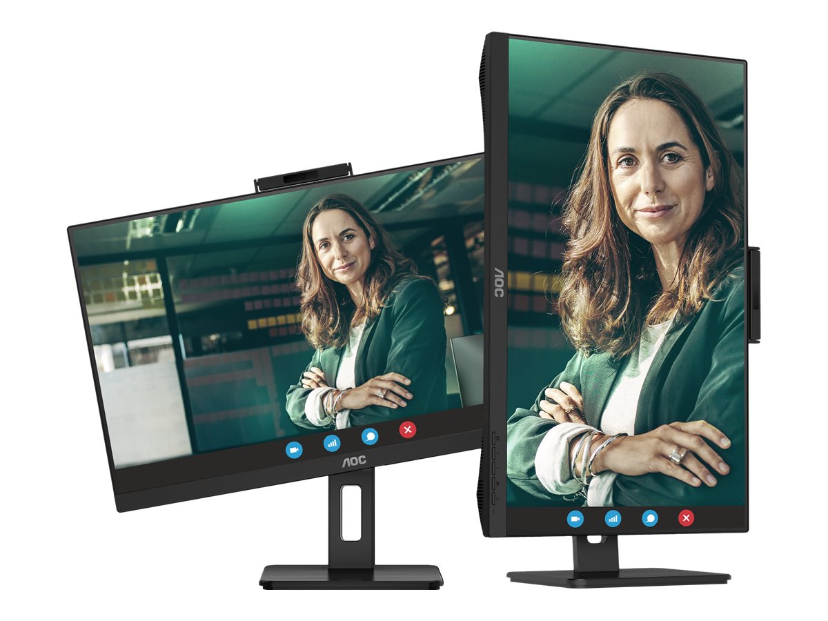 AOC 24P3CW 24P3CW - Ecran- 24" 1920 x 1080 Full HD (1080p) @ 75 Hz - IPS - 300cd/mÂ² - 1000:1 - 4 ms - HDMI, 2xDP - USB-C - enceintes