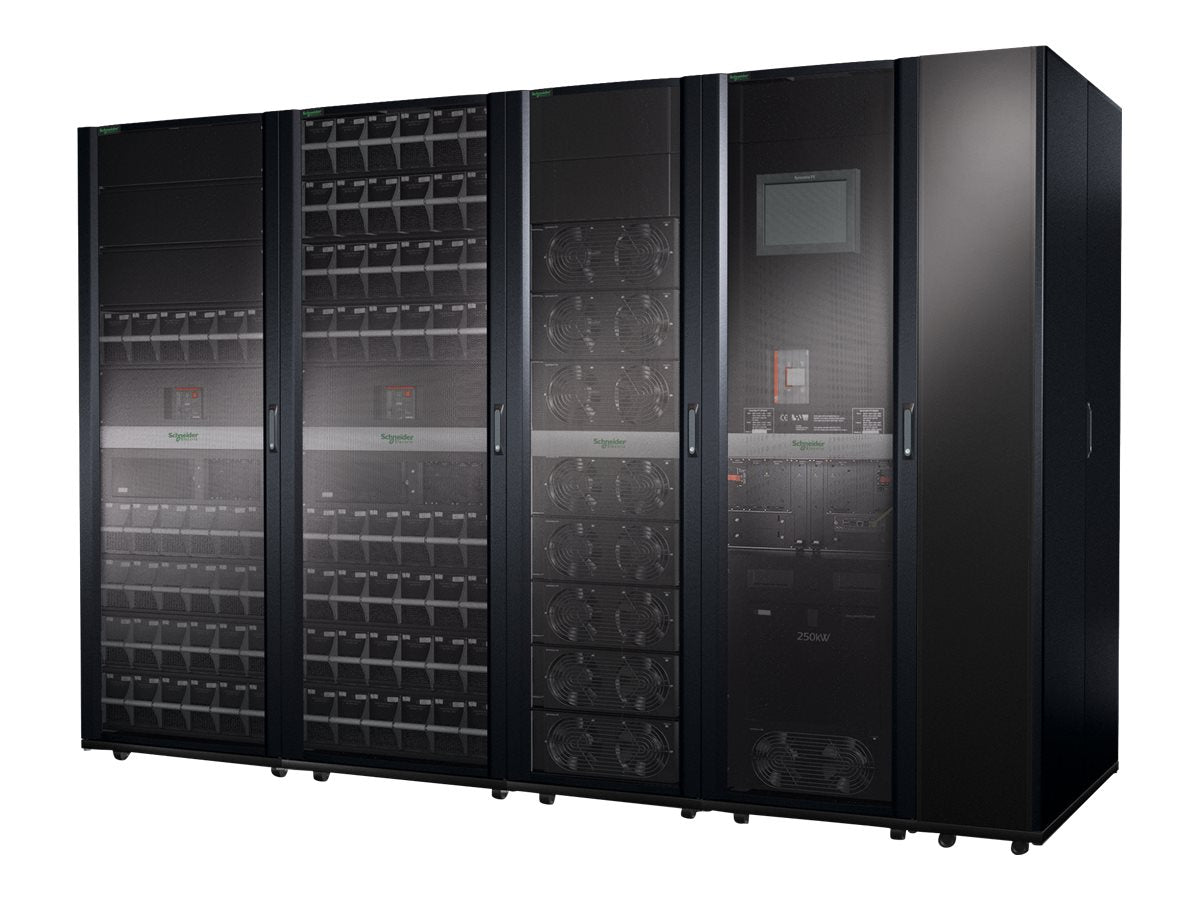 APC Symmetra PX 200kW Scalable to 250kW with Right Mounted Main. Bypass & Distribution Power 480V 200 kW 200000VA 3-phase oc 2 BK