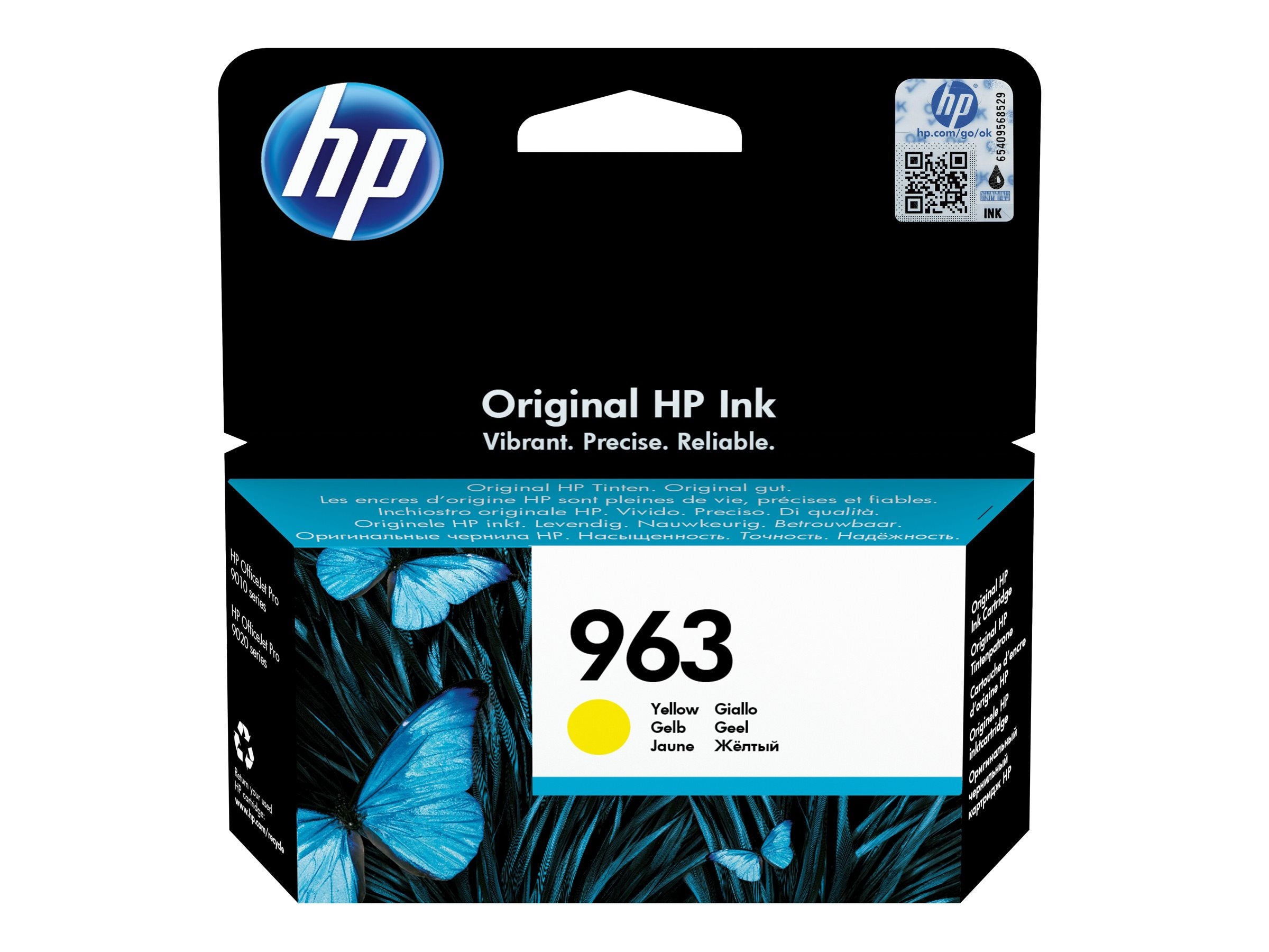 HP 963 Yellow Original Ink Cartridge