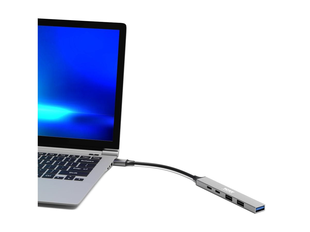HUB USB 5 PORTS 3A+1C+PD 100W - for