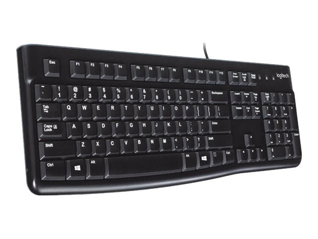 LOGITECH K120 Corded Keyboard black USB (ITA) MEDITER