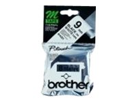 BROTHER P-TOUCH MK-221B noir sur blanc 9mm