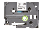 BROTHER P-TOUCH TZE-241 noir sur blanc 18mm pièce