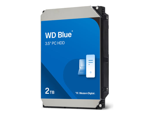 WD Blue 2To SATA 6Gb/s HDD internal 3.5p serial ATA 256Mo cache 5400tPM RoHS compliant Bulk