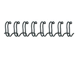 FELLOWES rel metall 34 boucles 10mm 3/8in noir x 100pk