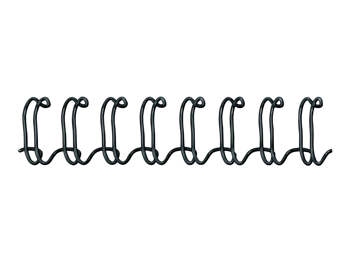 FELLOWES rel metall 34 boucles 10mm 3/8in noir x 100pk