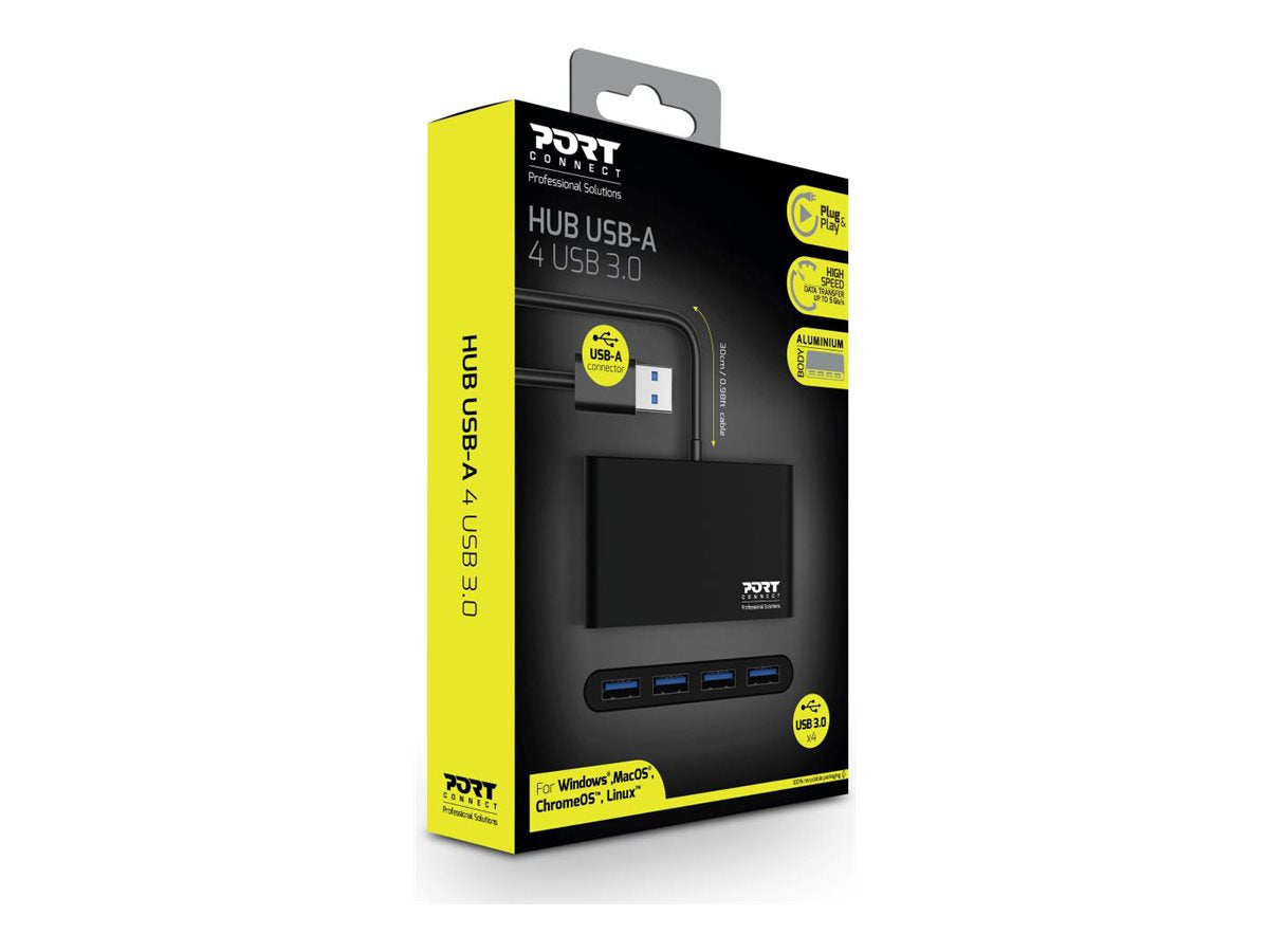 PORT USB HUB 4 PORTS 3.0