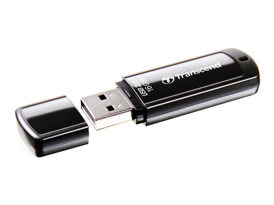 TRANSCEND 16Go Clé USB 2.0 - Noir