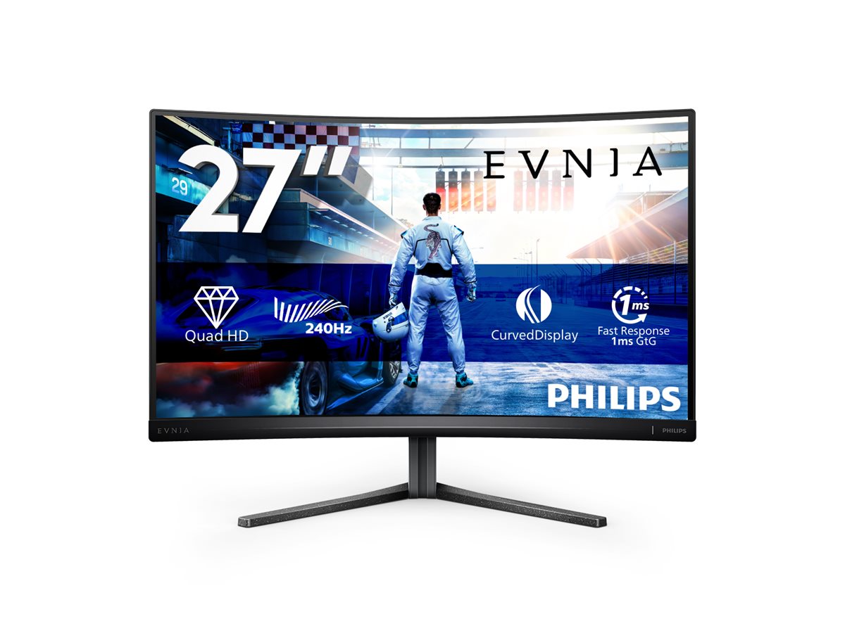 PHILIPS 27M2C5500W/00 27p VA Curved QHD 240Hz 400cd/m2 1ms 2xHDMI2.0 DP1.4 USB 3.2 PIP HAS