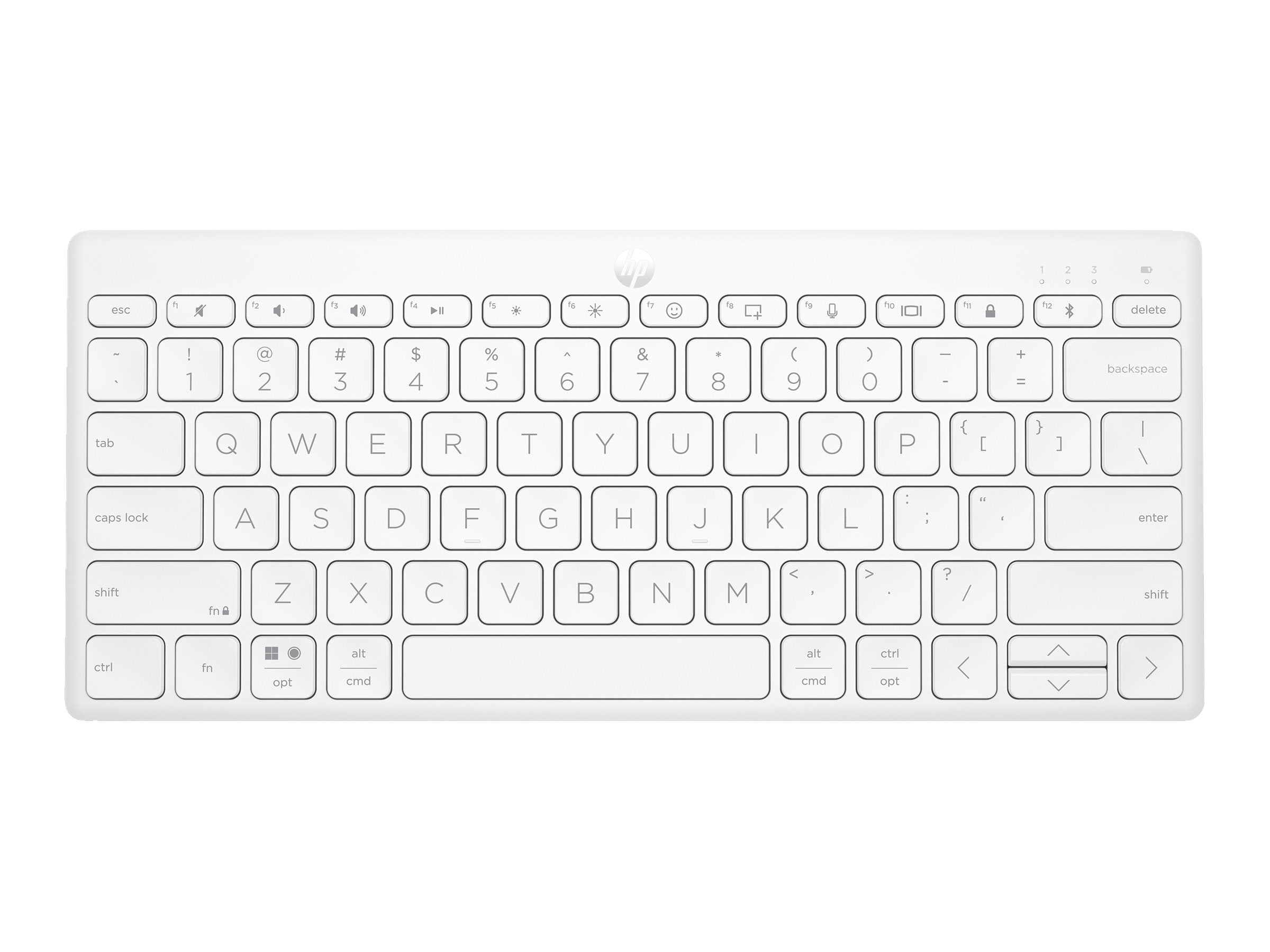 HP 350 WHT Compact Multi-Device KBD