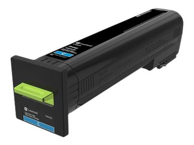 LEXMARK CS820 Cartouche de toner cyan très haute capacité 22K