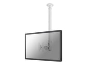 NEOMOUNTS FPMA-C100WHITE Support de plafond pour écran de 10-30p - h 79-129 cm