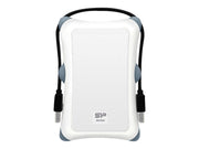 SILICON POWER External 2.5p HDD case A30 SATA USB 3.0 Anti-Shock White
