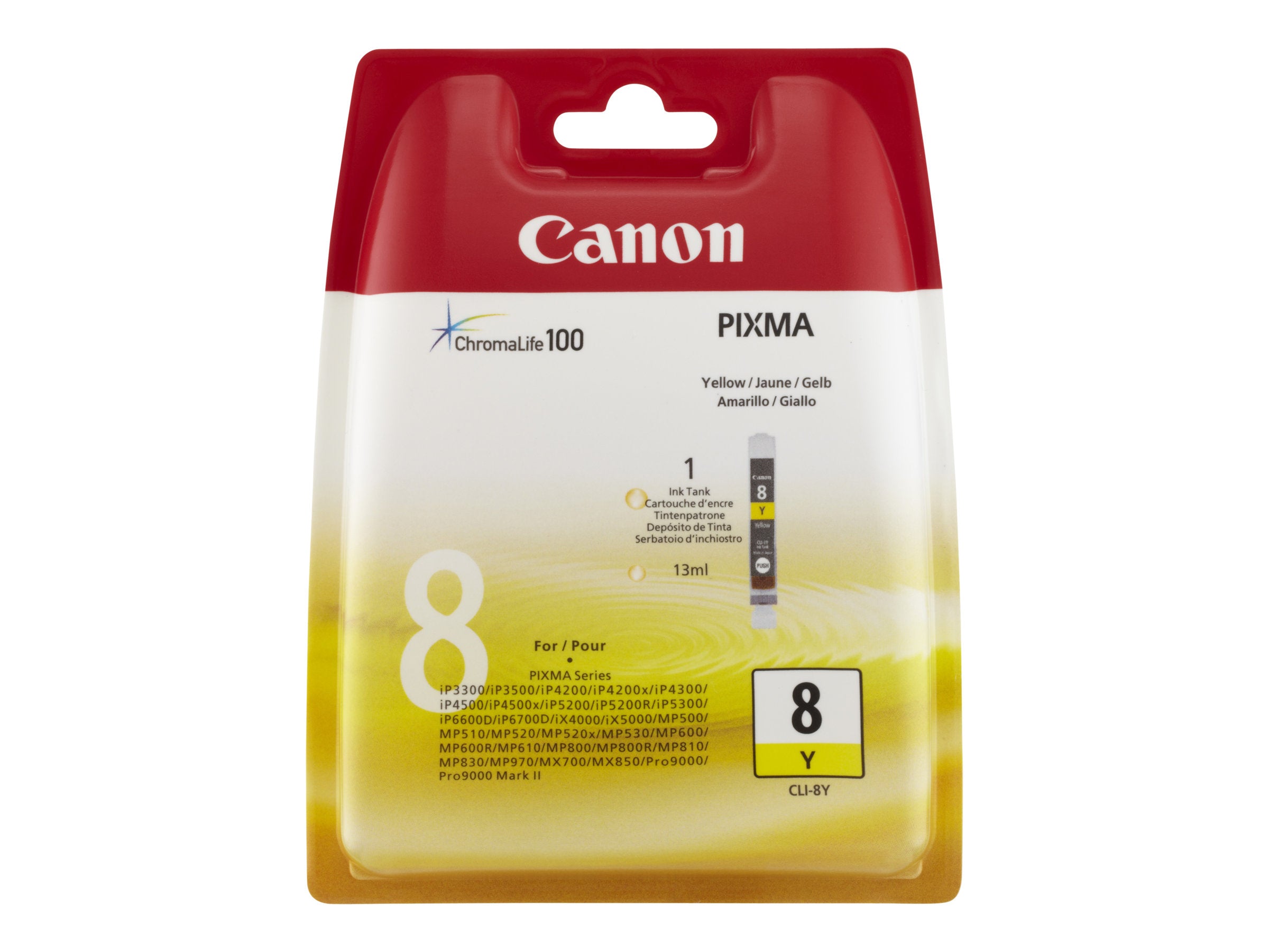 Ink/CLI-8Y BJ Cartridge YL