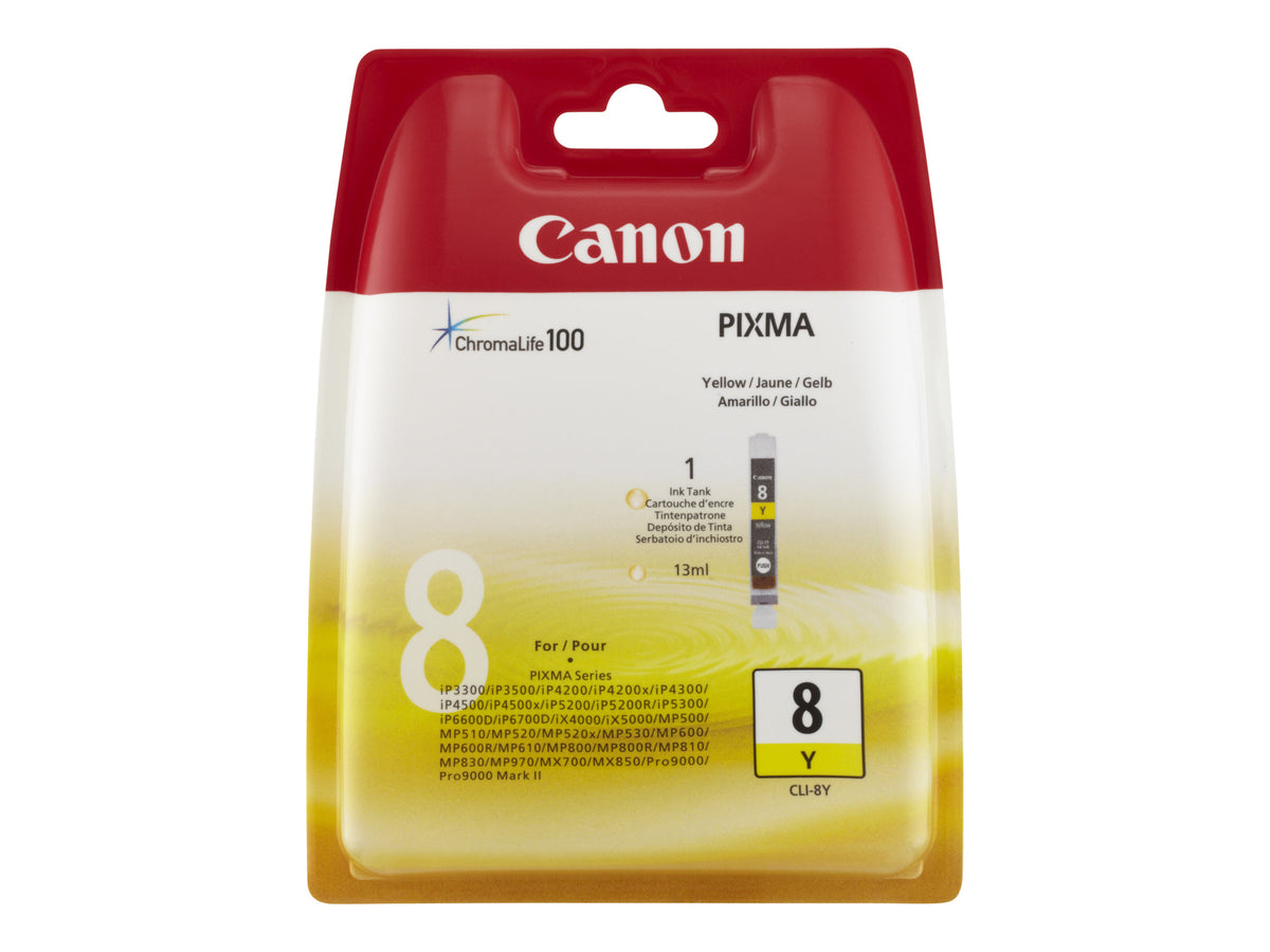 Ink/CLI-8Y BJ Cartridge YL