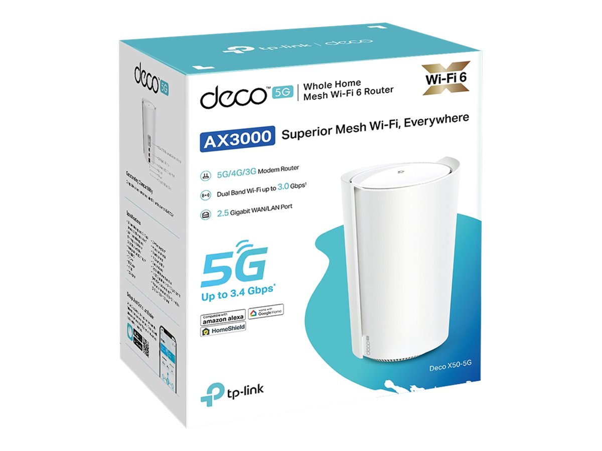 5G AX3000 Whole Home Mesh Wi-Fi 6 Router