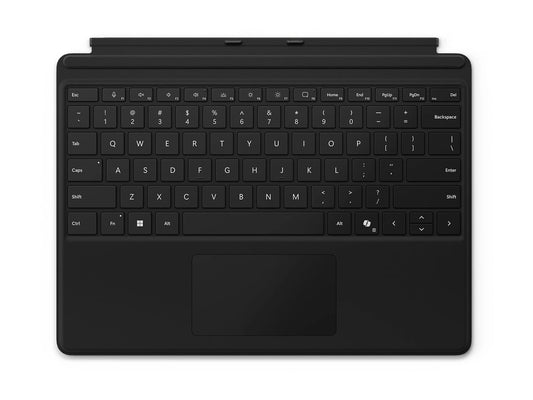 MICROSOFT Surface Pro9/10 Typecover without Slim Pen Storage COMM black Eng Int CEE EM