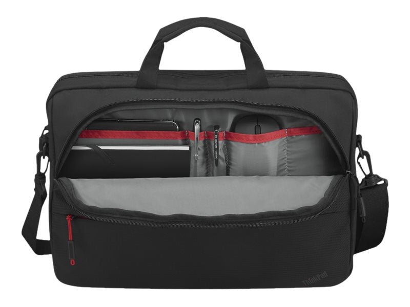 Lenovo ThinkPad Essential Topload (Eco) - Sacoche pour ordinateur portable - 16p - Noir avec des touches de rouge - ThinkRed