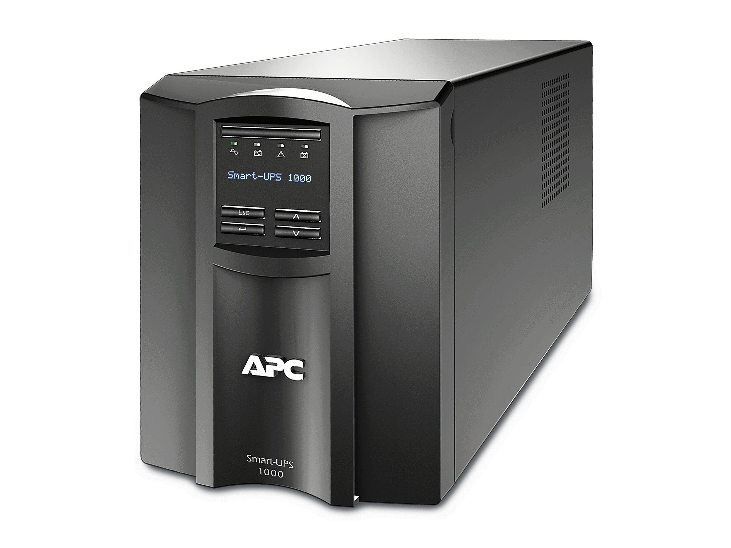 APC Smart-UPS SMT1000IC UPS AC 220/230/240V 700Watt 1000VA RS-232 USB output connectors 8 Black with APC SmartConnect