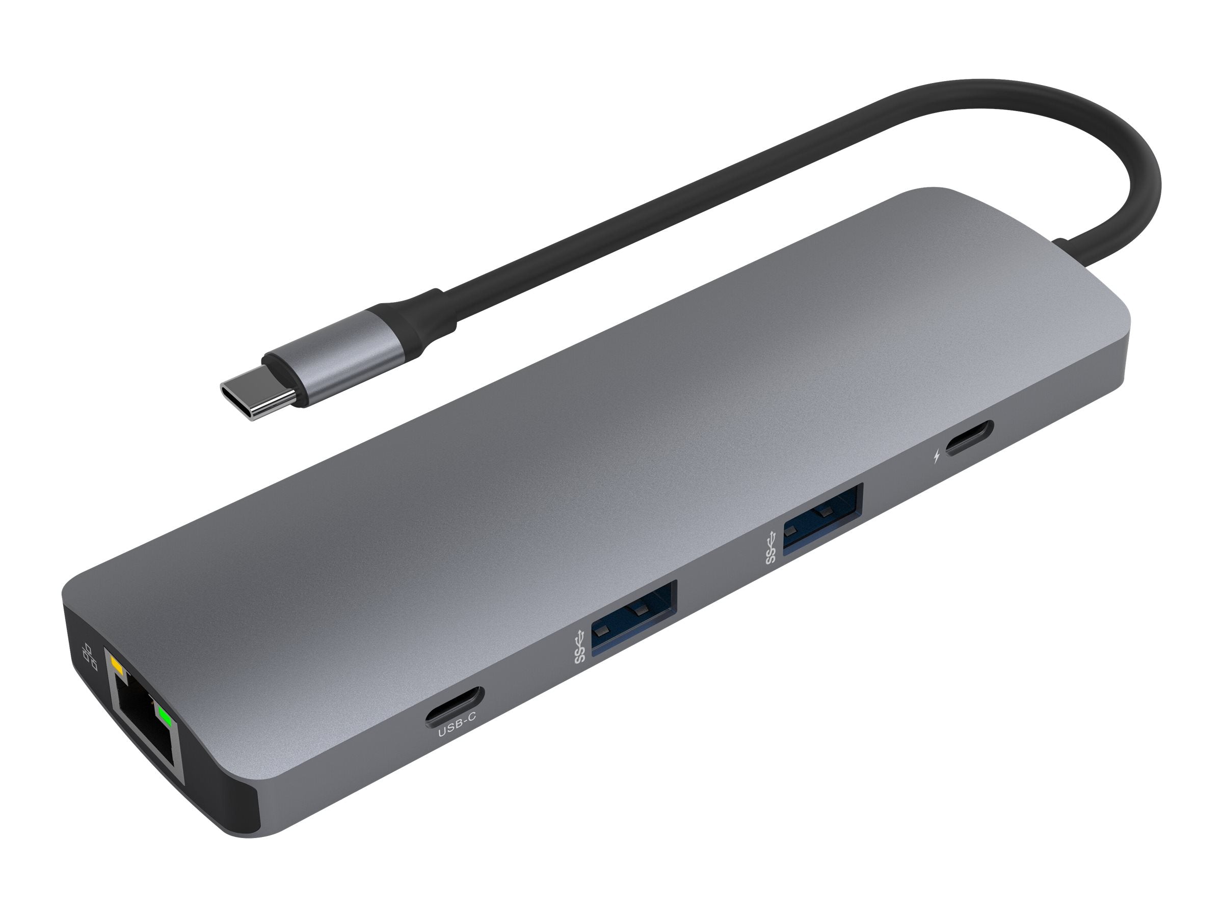 TNB 9in1 USB-C Type C Hub With This USB-C Hub Easily Connect All USB-A Compatible Peripherals To A Device As Well As An HDMI Cable