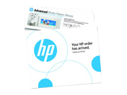 HP ADV PHOTO PAPIER GLACE 10 feuilles