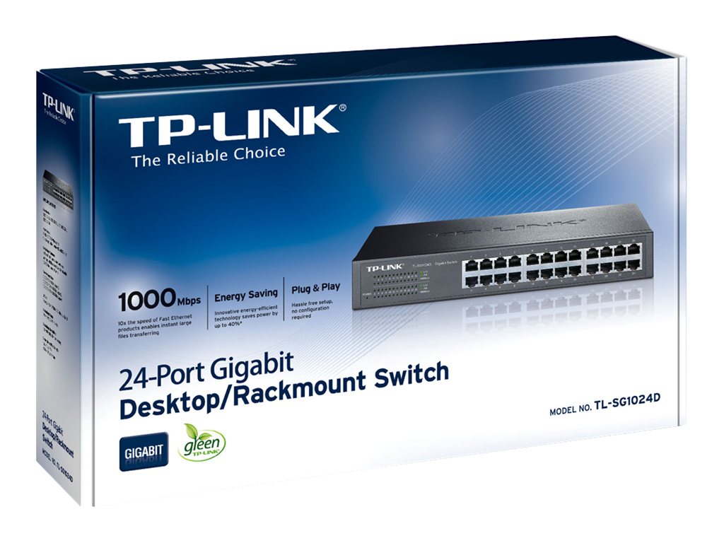 24 port Desktop/Rackmount Gigabit Switch