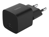 BELKIN 25W USBC PD WALL CHARGER WITH PPS BLACK