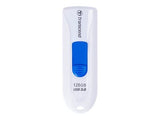 TRANSCEND 64Go Clé USB USB 3.1 Gen 1 Sans Capuchon - Blanc