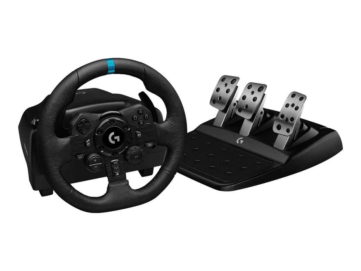 LOGITECH G923 Racing Wheel and Pedals for PS4 and PC - N/A - PLUGG - EMEA