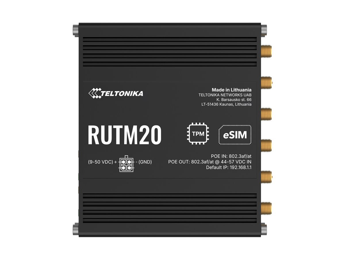 TELTONIKA NETWORKS RUTM20 Compact 5G Router