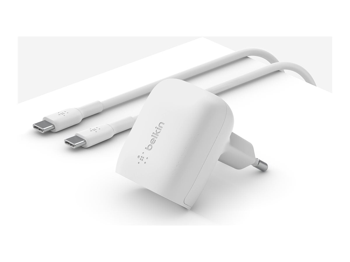 BELKIN USB-C Wall Charger 20W+ USB-C Cable with Lightning Connector