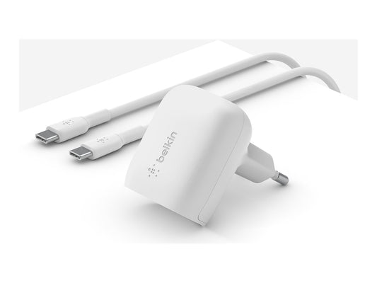 BELKIN USB-C Wall Charger 20W+ USB-C Cable with Lightning Connector