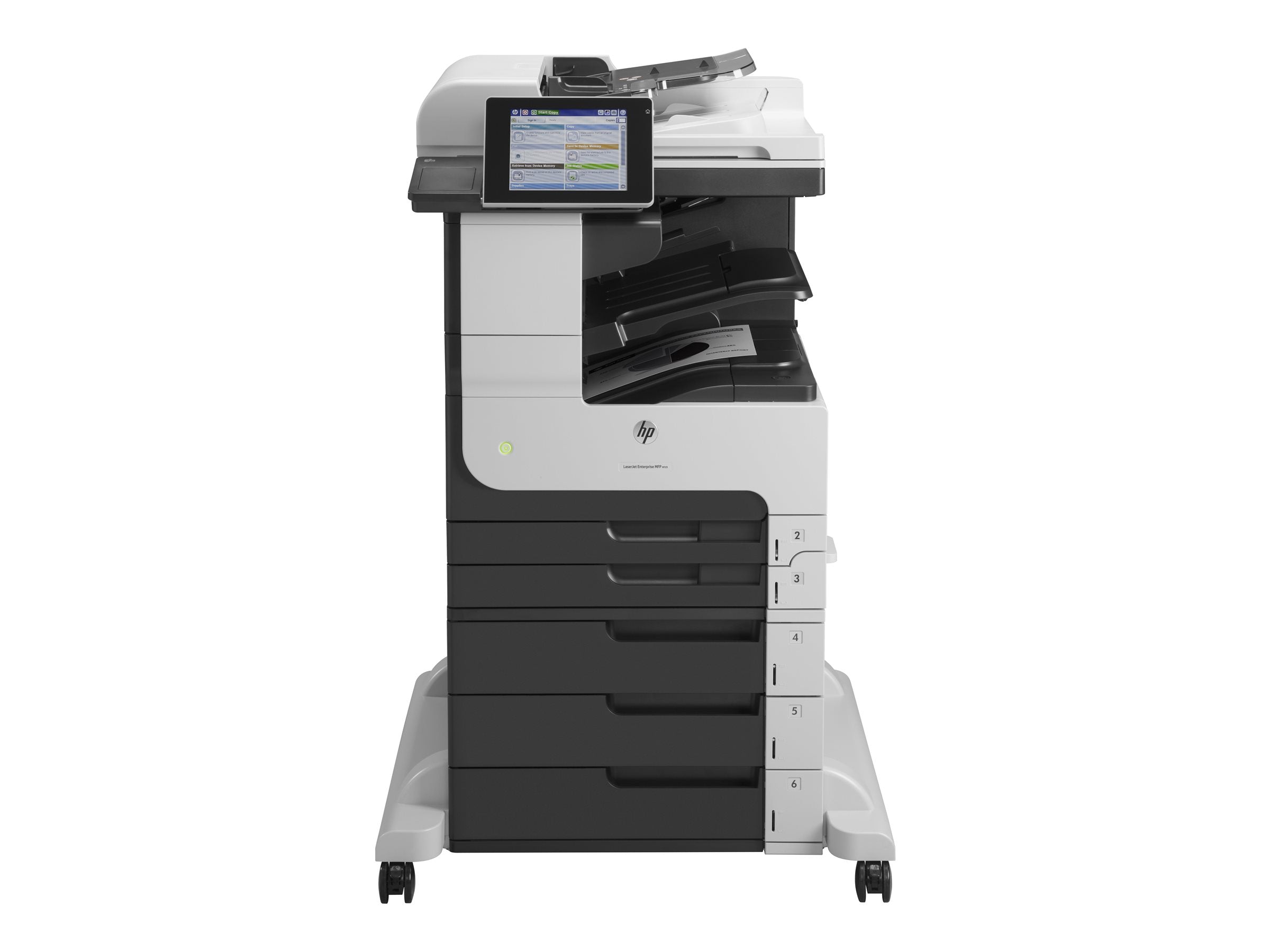 HP LaserJet Enterprise M725z MFP Mono laser A3 297x420mm A3 41ppm Copy 41ppm Print 2100sheets USB LAN