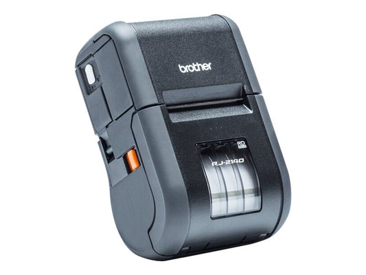 BROTHER RJ-2140 Imprimante mobile pour reçus et étiquettes 2 pouces Wi-Fi and batterie incluse adaptateur secteur en option et