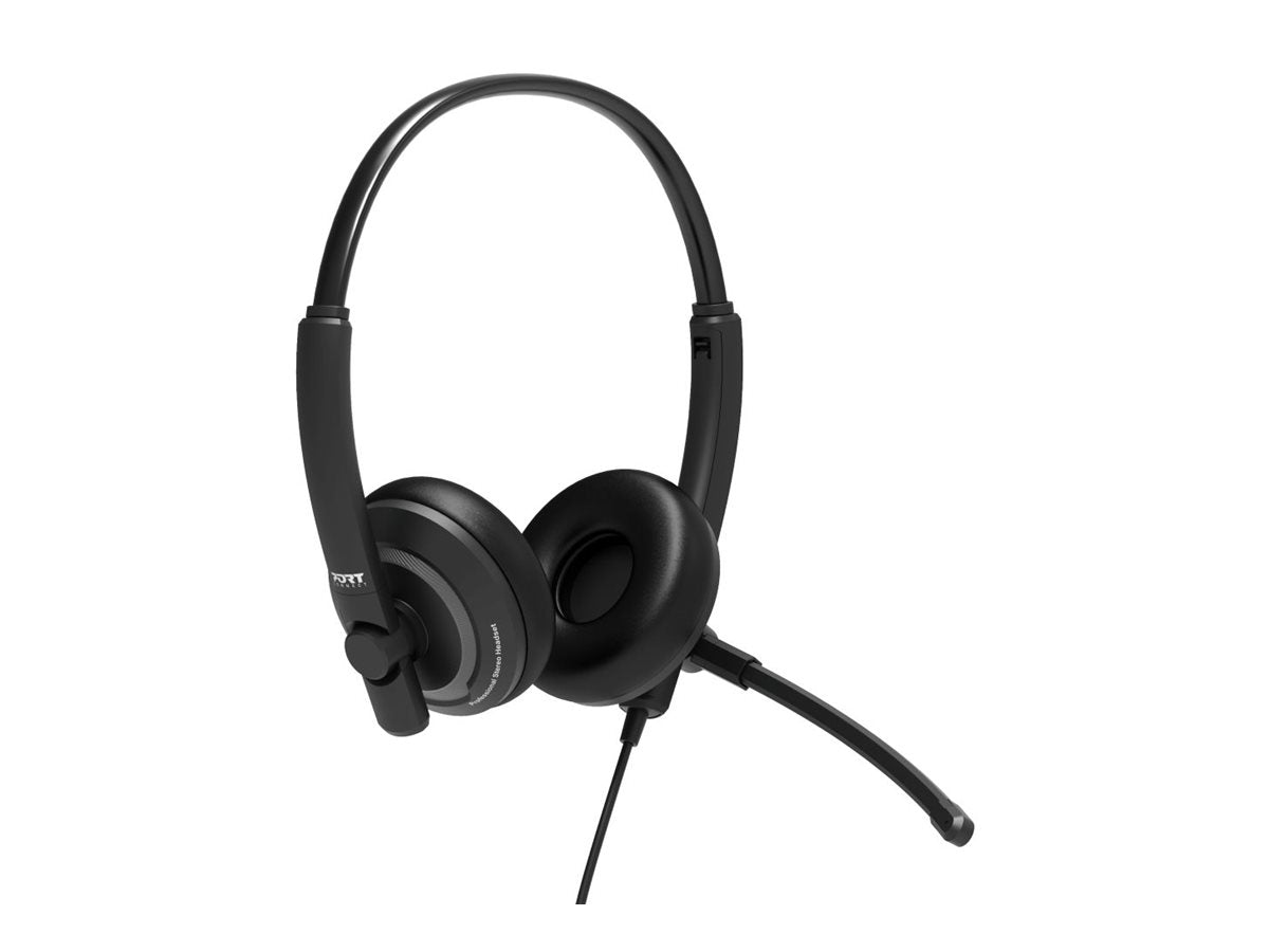 PORT DESIGNS Stereo Headset Wired USB Office Pro Lite 250