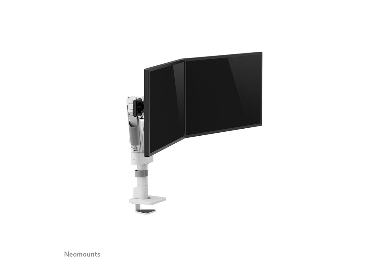 NEOMOUNTS DS65S-950WH2 Support décran à fixer 24-34p - ressort à gaz - Topfix - multiréglable - arrêt 180