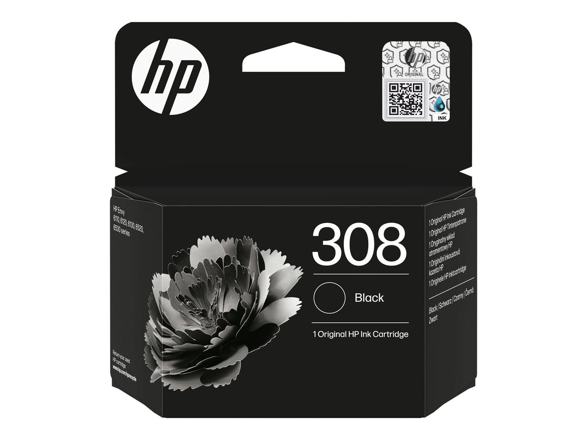 HP 308 Black Original Ink Cartridge