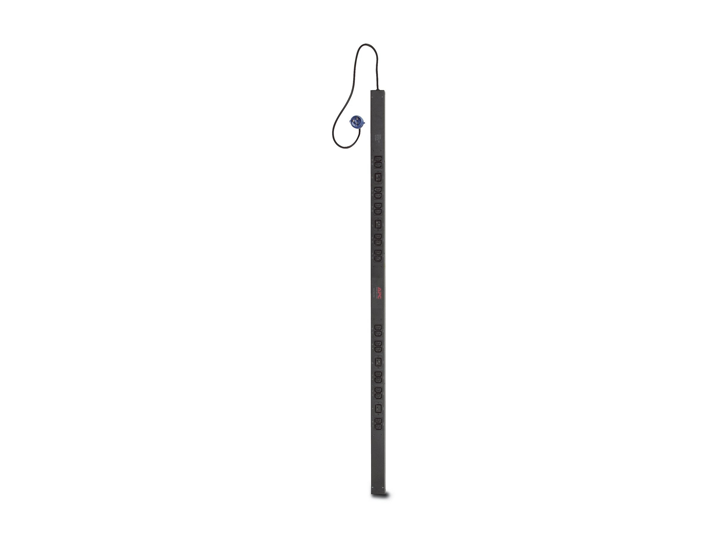 APC BANDEAU DE PRISE BASIQUE - IEC 309 EN ENTREE - 20 SORTIE IEC C13 4 IEC C19-16A-RACK ZERO U VERTICAL