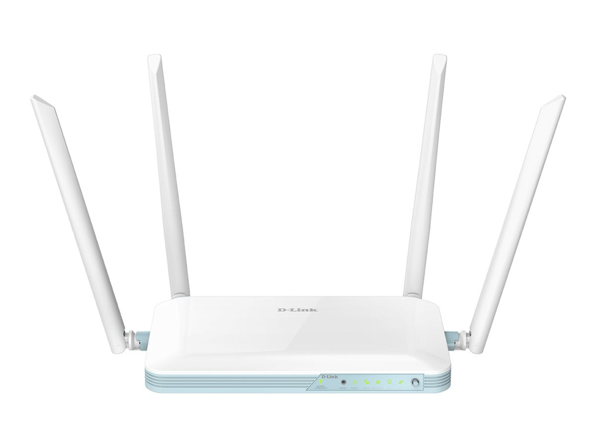 D-LINK Eagle Pro AI 4G LTE Cat. 4 Desktop Router And Auto WAN 4G backup 4x 10/100Mbps LAN ports 1x 10/100Mbps WAN port