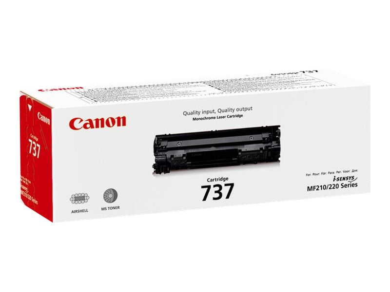 Toner/CRG 737 Fax+MFP Cartridge BK