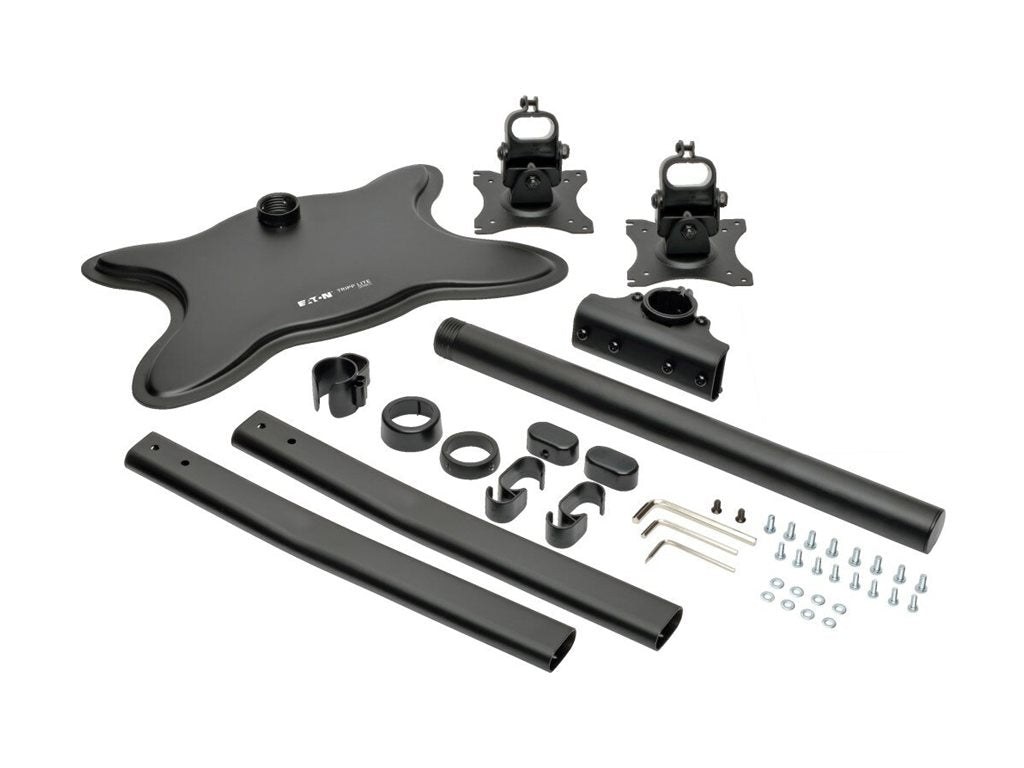EATON TRIPPLITE Dual-Monitor TV Desktop Display Mount Stand Full Motion 13- 27inch Flat Screen Displays Stand full-motion