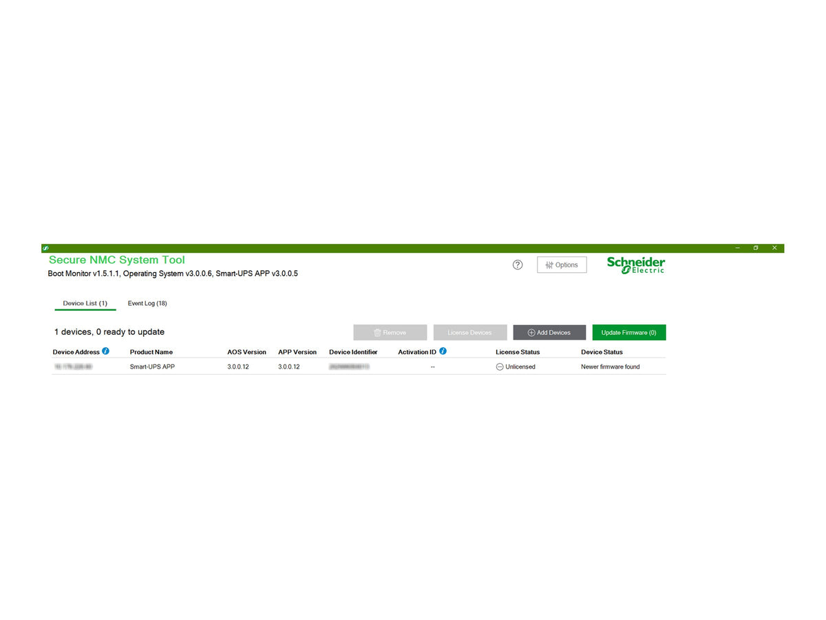 APC NMC3 for Smart-UPS - 1 Year Support Contract License
