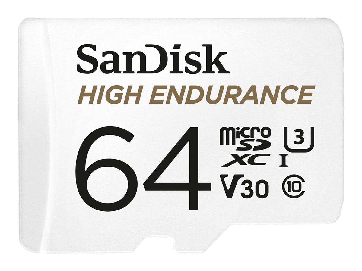 SanDisk microSDHC 64GB HE w/Adapter