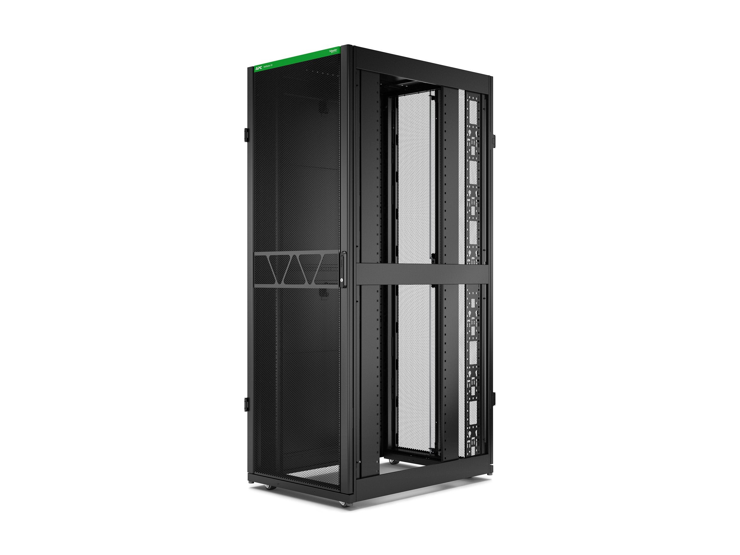 APC NetShelter SX Gen 2 Rack cabinet 2124H x 750W x 1070D mm with sides floor-standing Black 42U 19 TAA Compliant