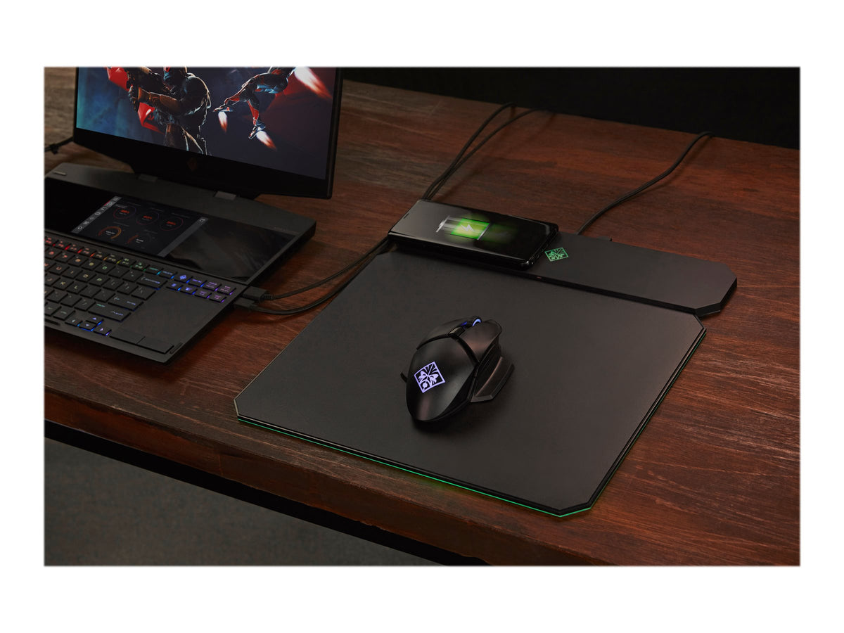 HP OMEN Charging Mouse Pad black