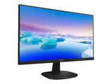 PHILIPS 243V7QJABF - Écran LED - 24 - 1920 x 1080 Full HD (1080p) - IPS - 250 cd/m² - 1000:1 - 5 ms - HDMI, VGA, DisplayPort - HP